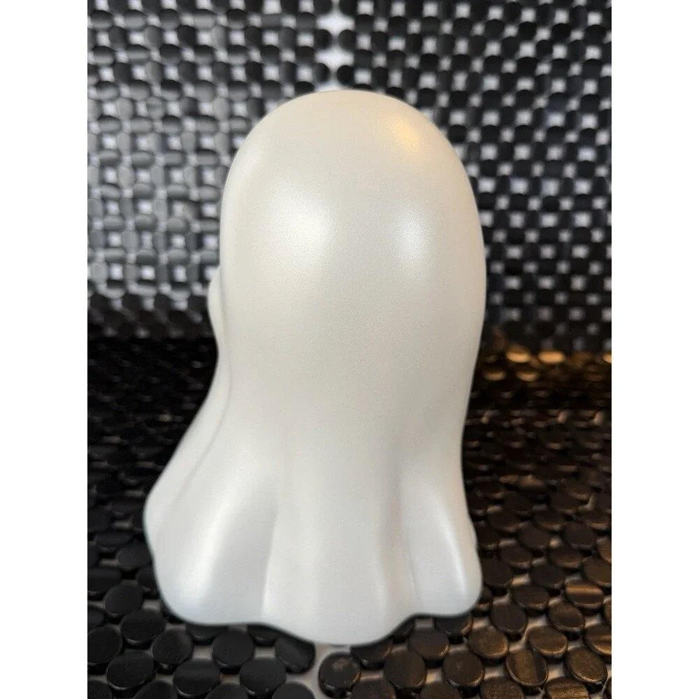 Blow Mold Ghost Squinty Eyes Blowing Bubble Halloween Viral TikTok Kitsch D.G